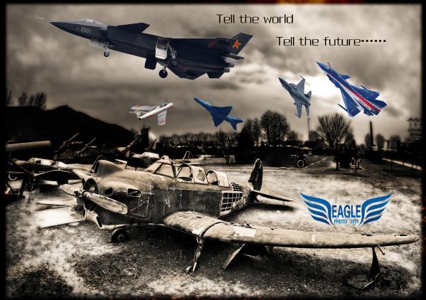 美轮美奂的歼20四机编队(转载)|人文纪实篇 - 深